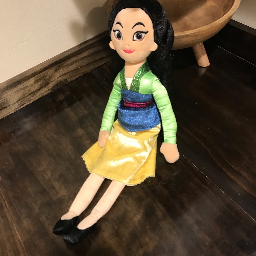 Disney Ty Sparkle 16" Mulan Soft Plush Stuffed Doll - Picture 8 of 8